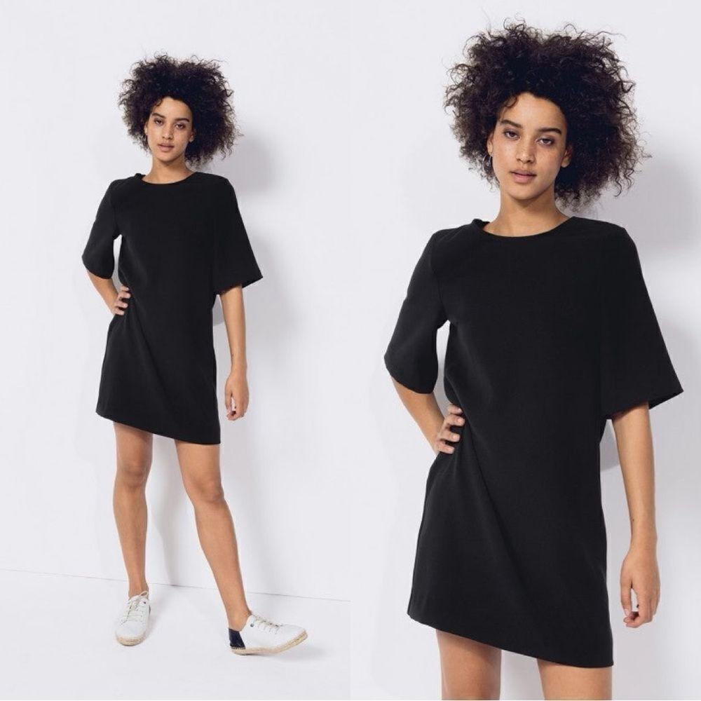 COS neoprene t shirt dress